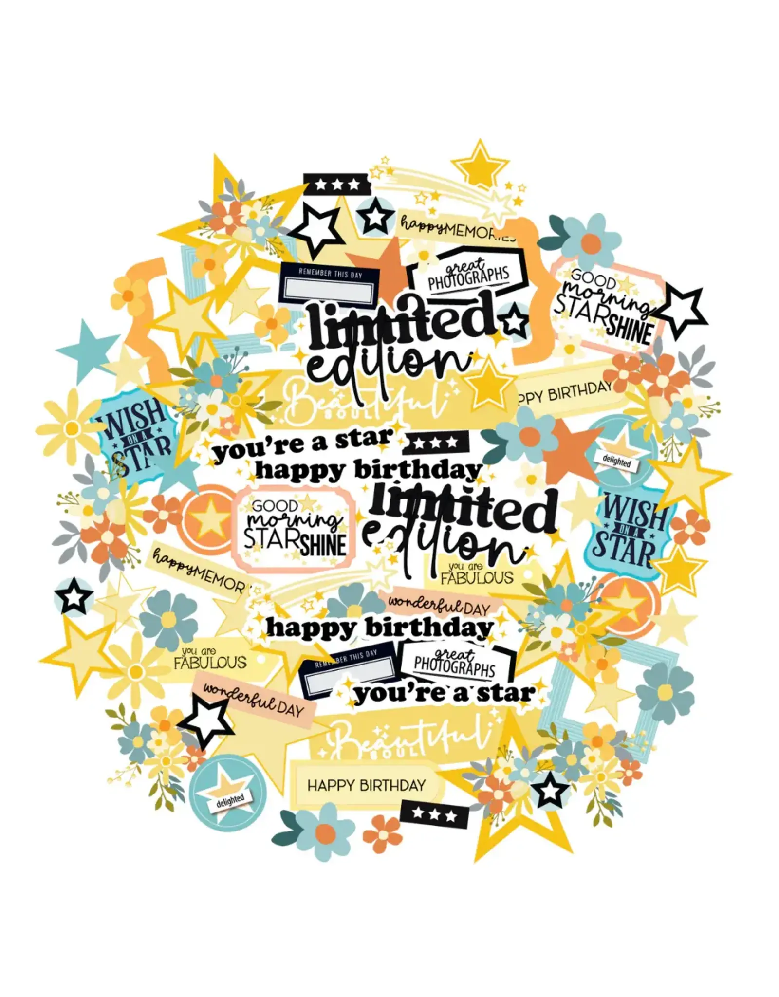 UNIQUELY CREATIVE UNIQUELY CREATIVE WRITTEN IN THE STARS CREATIVE CUTS DIE CUTS