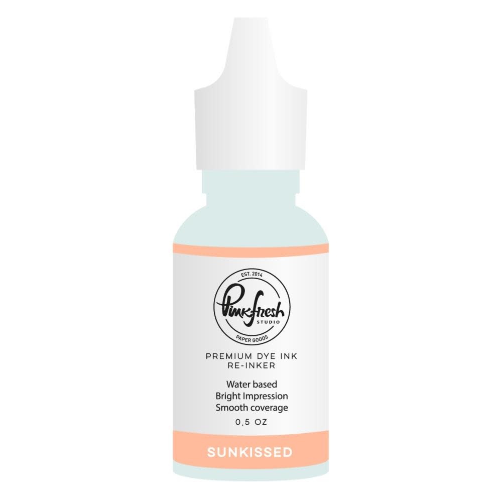 PINKFRESH PINKFRESH STUDIO SUNKISSED PREMIUM DYE INK RE-INKER 0.5oz