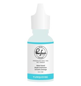 PINKFRESH PINKFRESH STUDIO TURQUOISE PREMIUM DYE INK RE-INKER 0.5oz