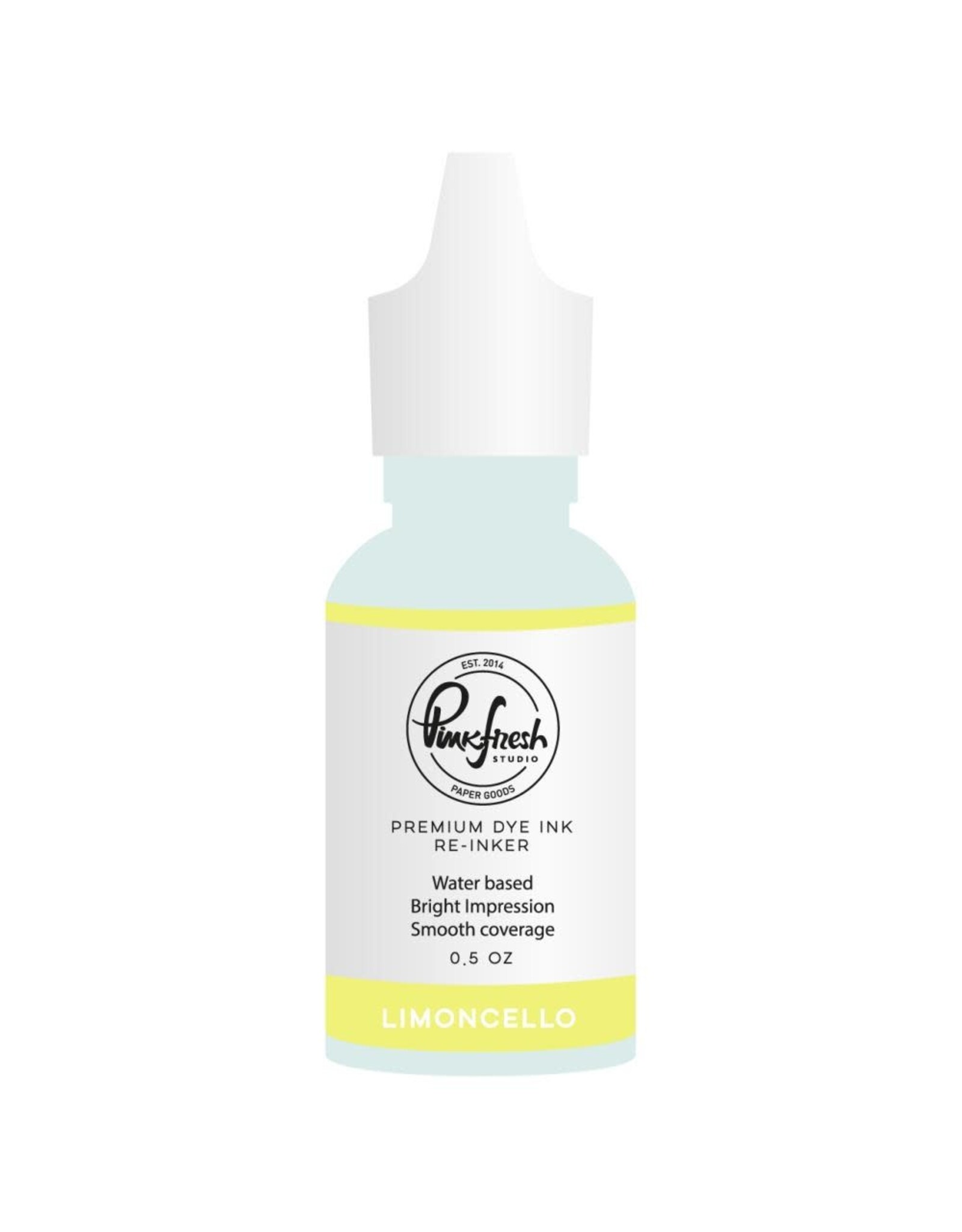 PINKFRESH PINKFRESH STUDIO LIMONCELLO PREMIUM DYE INK RE-INKER 0.5oz
