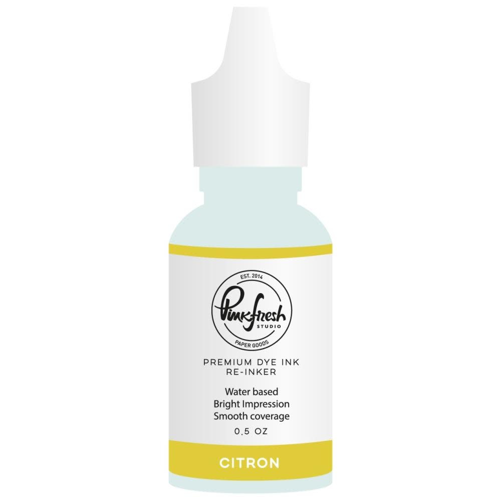 PINKFRESH PINKFRESH STUDIO CITRON PREMIUM DYE INK RE-INKER 0.5oz