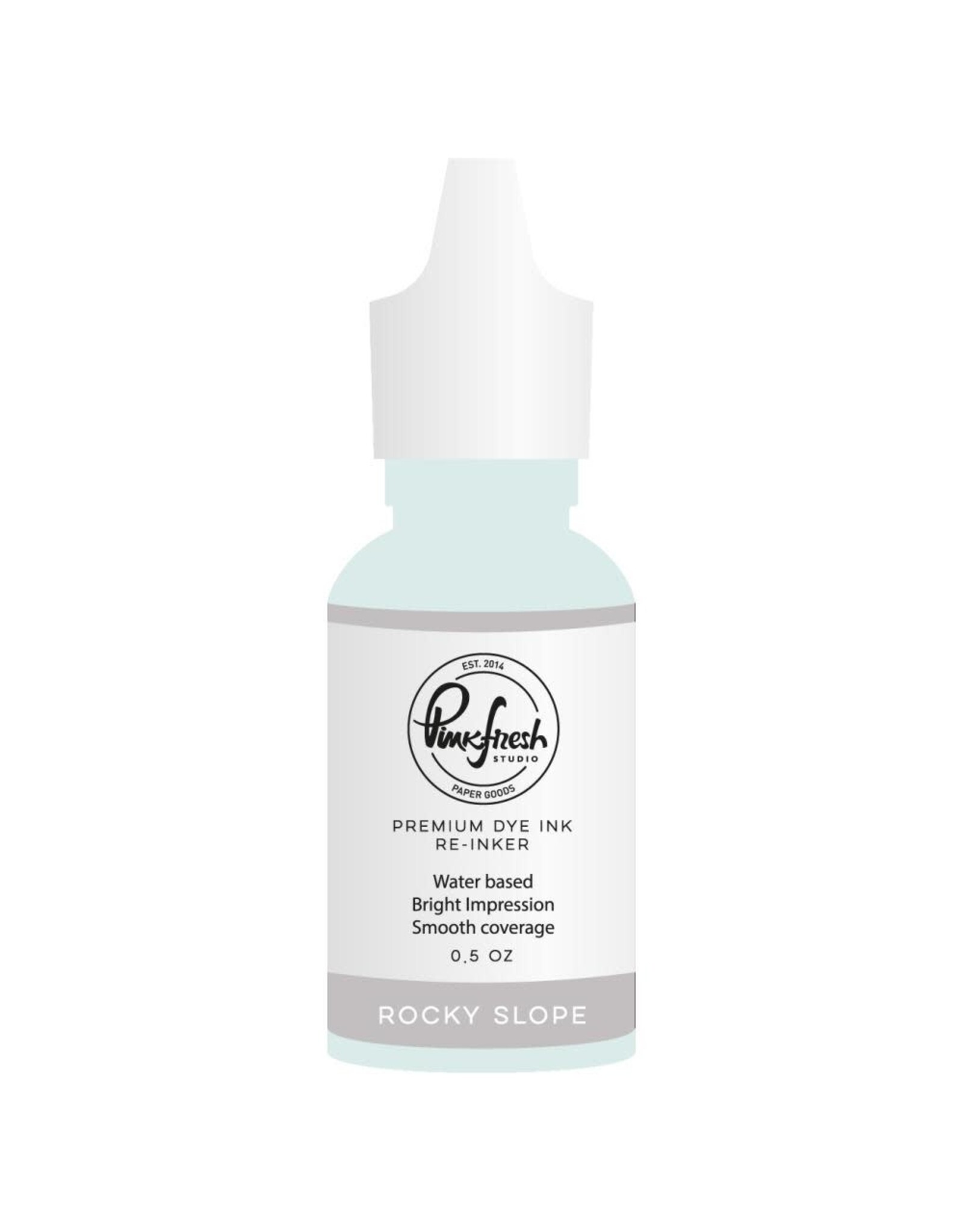 PINKFRESH PINKFRESH STUDIO ROCKY SLOPE PREMIUM DYE INK RE-INKER 0.5oz