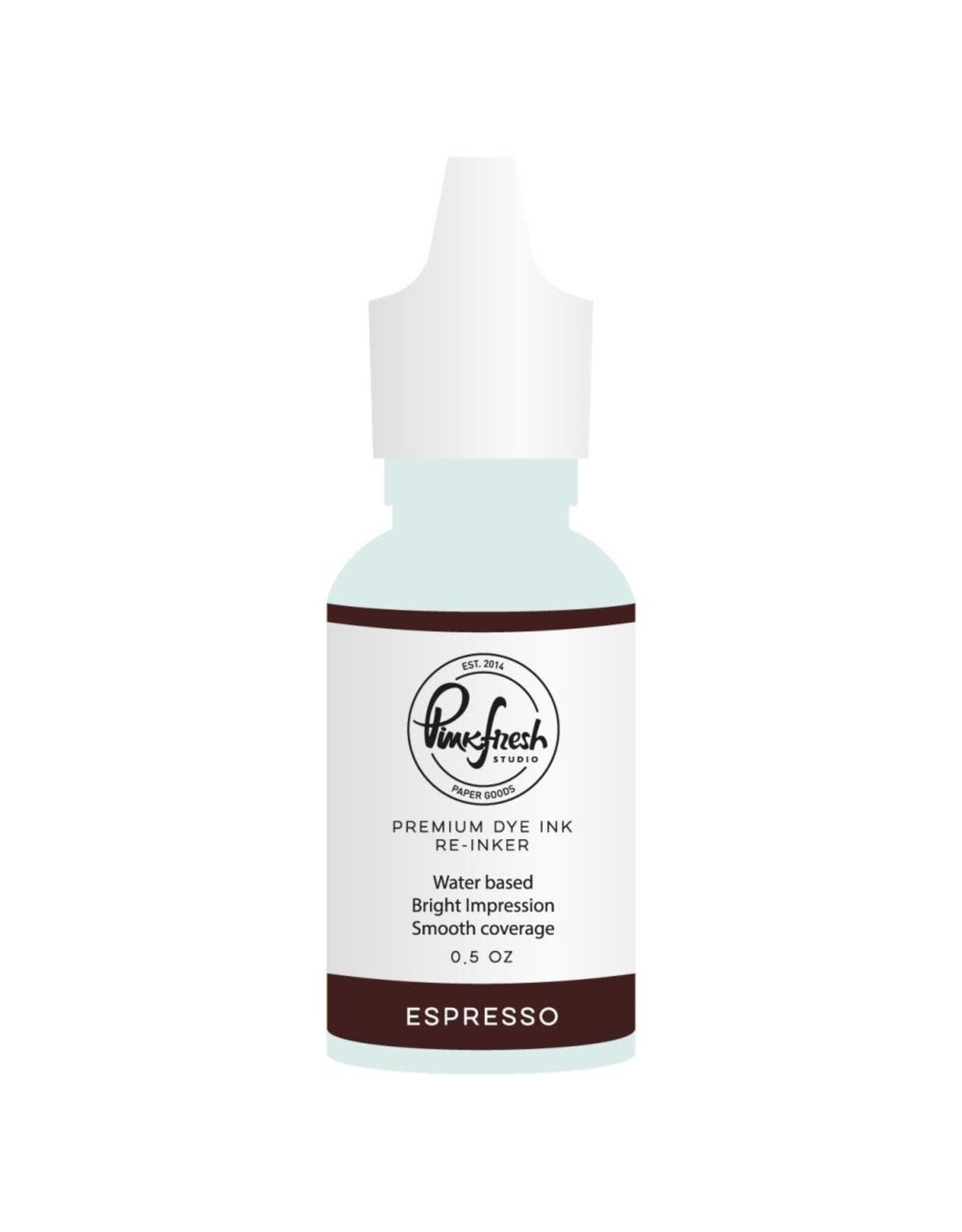 PINKFRESH PINKFRESH STUDIO ESPRESSO PREMIUM DYE INK RE-INKER 0.5oz