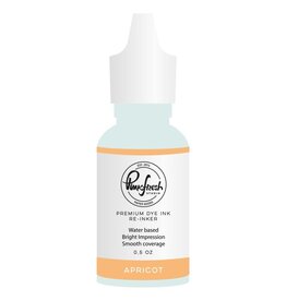PINKFRESH PINKFRESH STUDIO APRICOT PREMIUM DYE INK RE-INKER 0.5oz