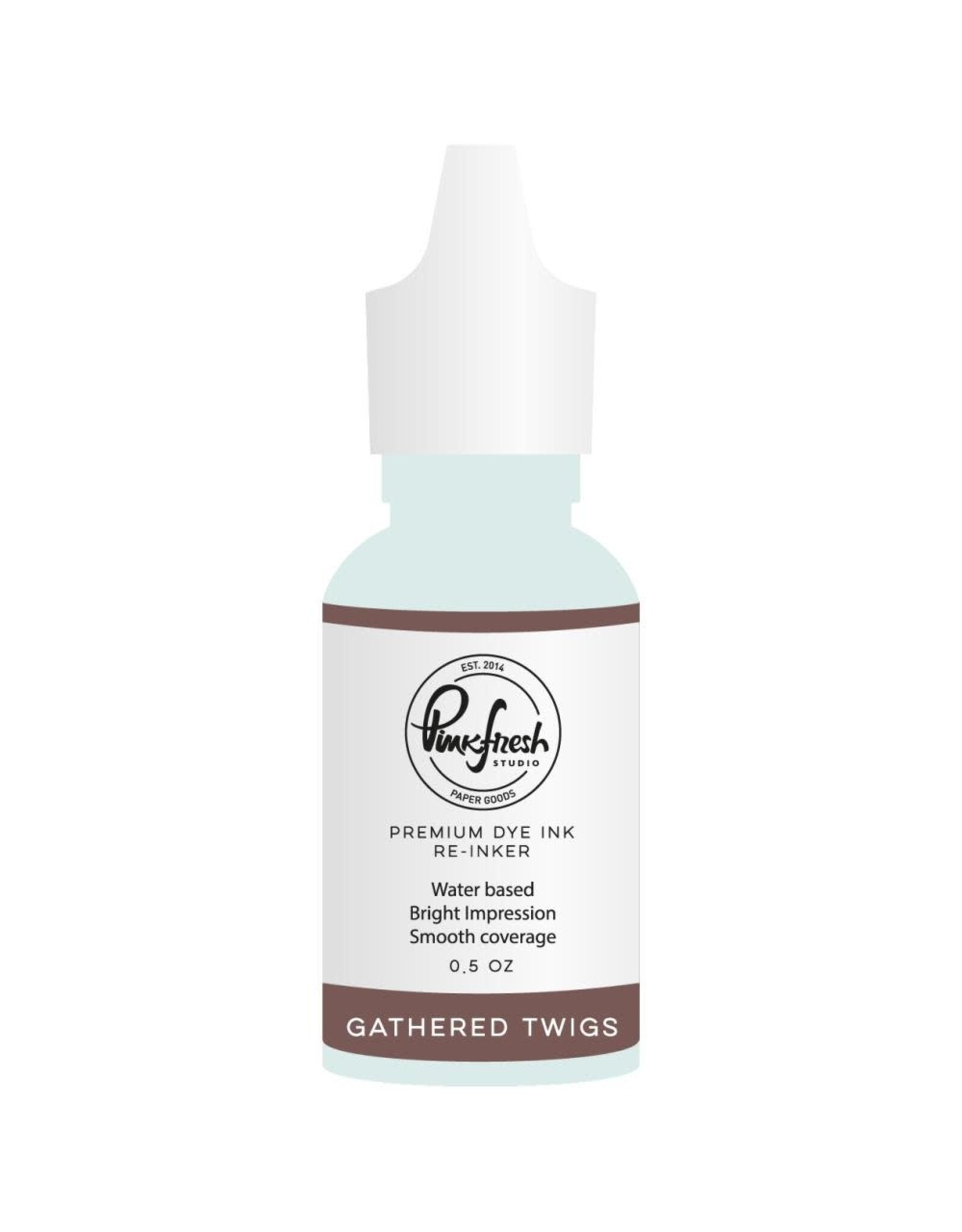 PINKFRESH PINKFRESH STUDIO GATHERED TWIGS PREMIUM DYE INK RE-INKER 0.5oz