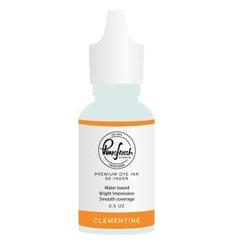 PINKFRESH PINKFRESH STUDIO CLEMENTINE PREMIUM DYE INK RE-INKER 0.5oz