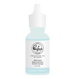 PINKFRESH PINKFRESH STUDIO OCEAN BREEZE PREMIUM DYE INK RE-INKER 0.5oz