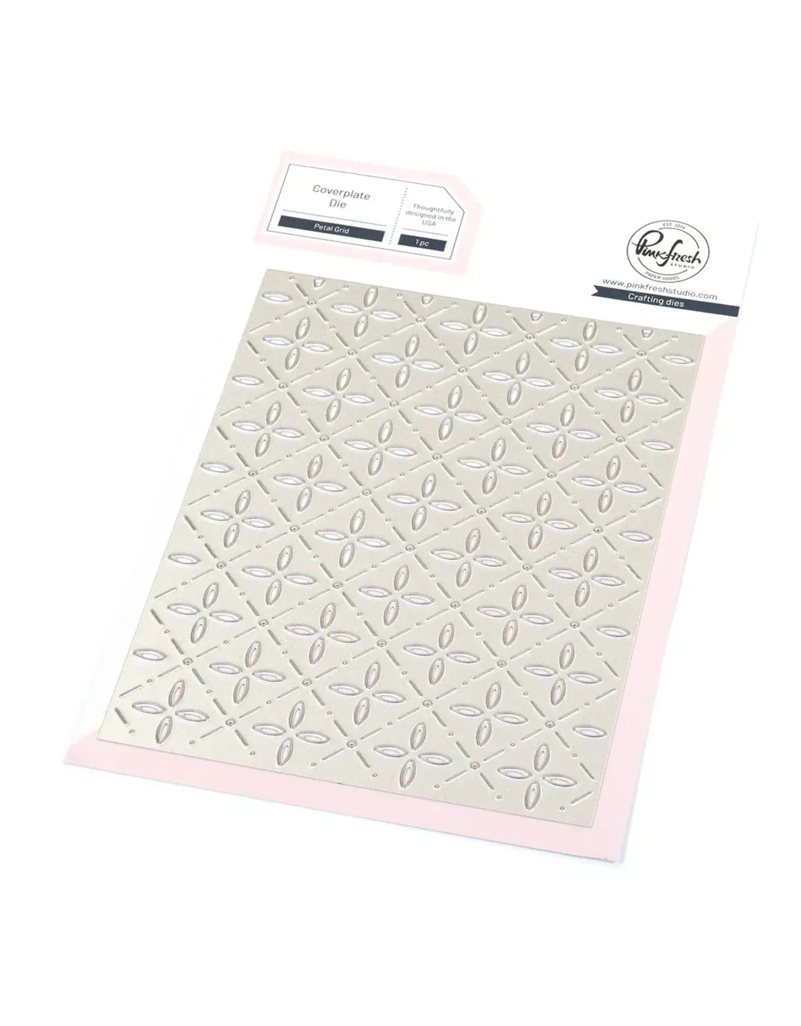 PINKFRESH PINKFRESH STUDIO PETAL GRID COVERPLATE DIE