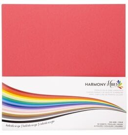 HARMONY PAPER HARMONY HUES KALEIDOSCOPE 12x12 CARDSTOCK PACK 60 SHEETS