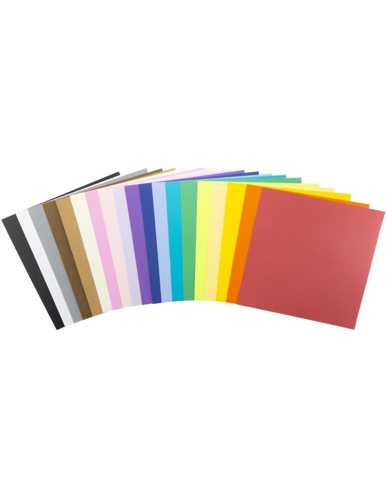 HARMONY PAPER HARMONY HUES KALEIDOSCOPE 12x12 CARDSTOCK PACK 60 SHEETS
