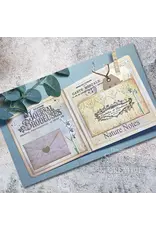 CREATIVE EXPRESSIONS CREATIVE EXPRESSIONS TAYLOR MADE JOURNALS MODE DE LA PARIS 6x8 CLEAR STAMP SET