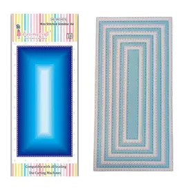 DRESS MY CRAFT DRESS MY CRAFT MINI STITCHED SLIMLINE DIE SET