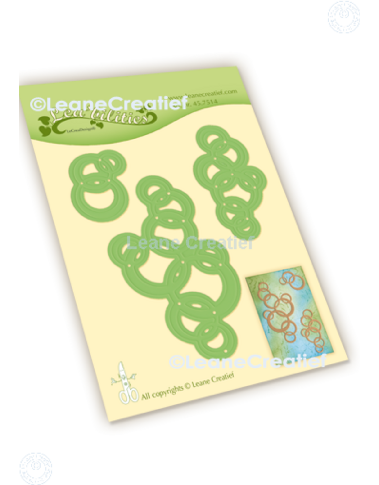 LEANE CREATIF LEANE CREATIEF LEA'BILITIES CIRCLE ORNAMENTS DIE SET