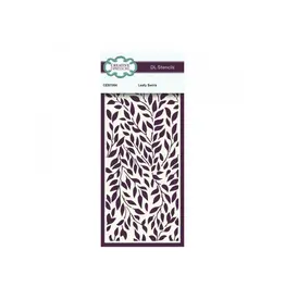 CREATIVE EXPRESSIONS CREATIVE EXPRESSIONS LEAFY SWIRLS DL STENCIL
