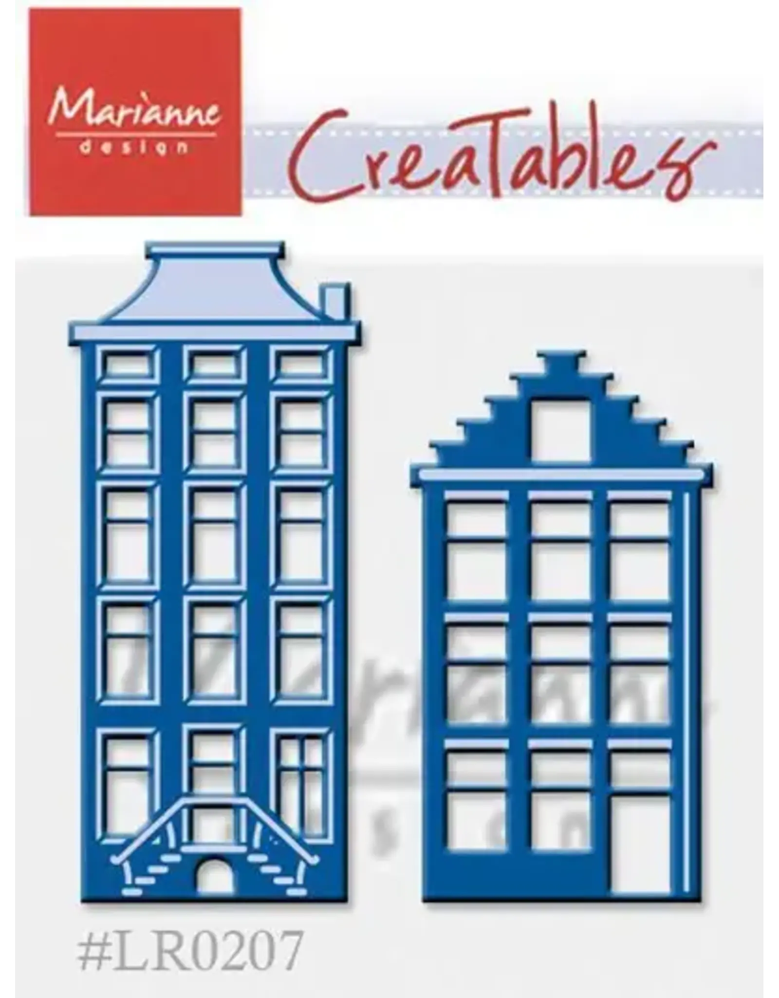 MARIANNE DESIGNS MARIANNE DESIGN CREATABLES AMSTERDAM SET OF 2 HOUSE DIE SET