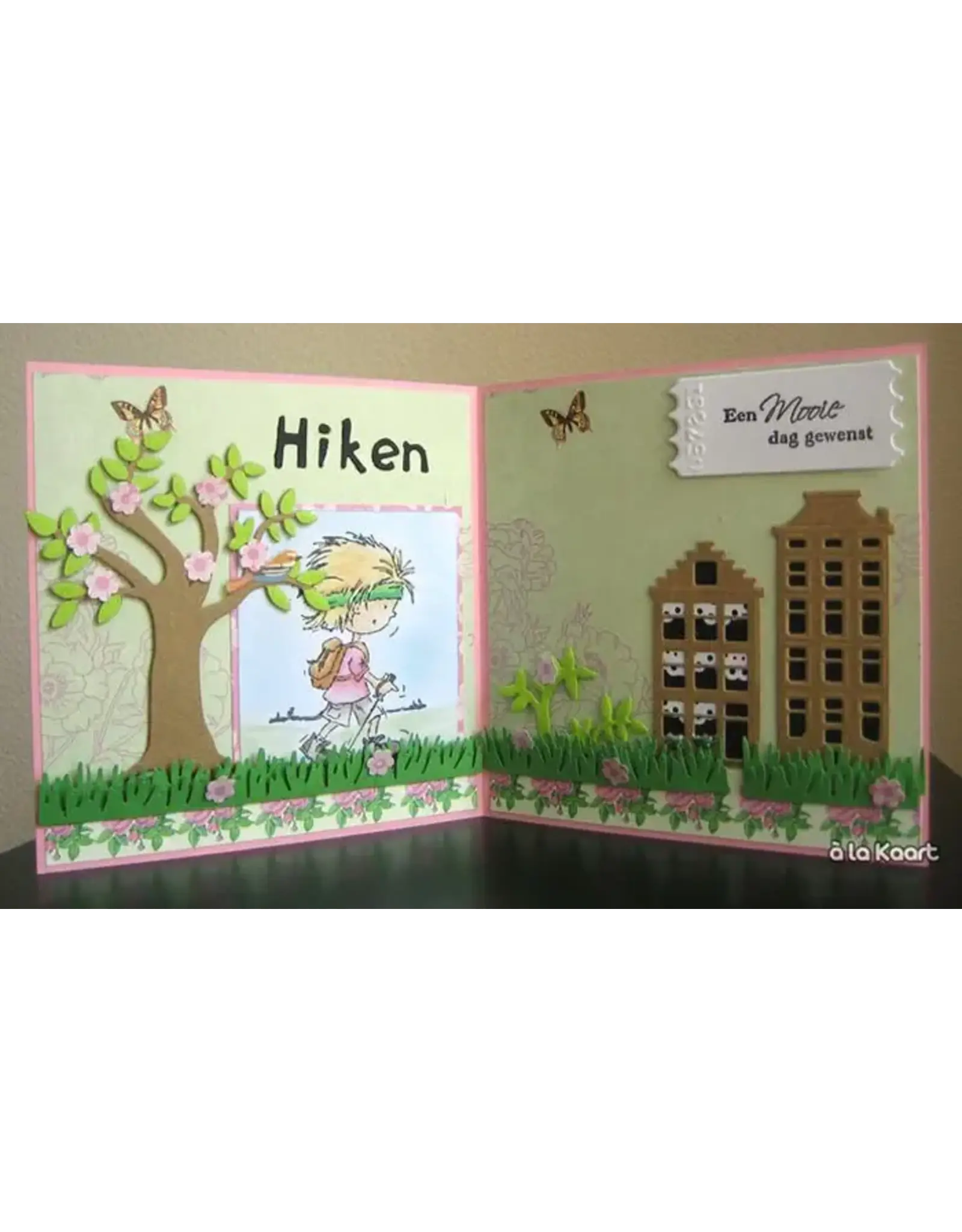 MARIANNE DESIGNS MARIANNE DESIGN CREATABLES AMSTERDAM SET OF 2 HOUSE DIE SET