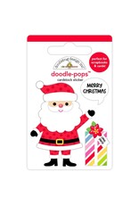 DOODLEBUG DESIGN DOODLEBUG HELLO SANTA DOODLE POPS 3D STICKER