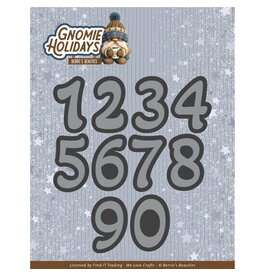 FIND IT FIND IT TRADING BERRIE'S BEAUTIES GNOMIE HOLIDAYS GNOMIE NUMBERS DIE SET