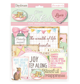 STAMPERIA STAMPERIA DAY DREAM COLORED CLEAR DIE CUTS