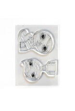 ELIZABETH CRAFT DESIGNS ELIZABETH CRAFT DESIGNS CUTE WINTER COUPLE CLEAR STAMP SET