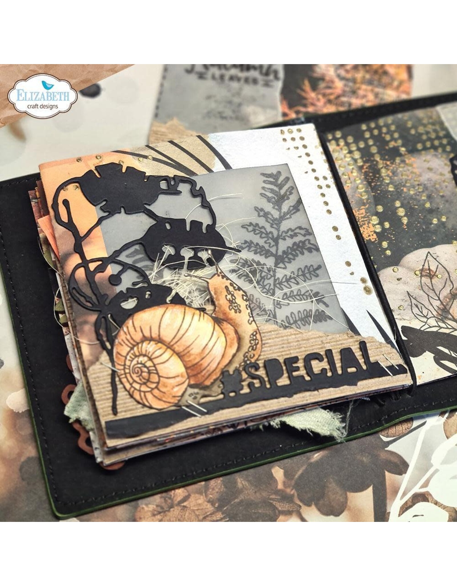 ELIZABETH CRAFT DESIGNS ELIZABETH CRAFT DESIGNS FOREST FRIENDS CLEAR STAMP SET