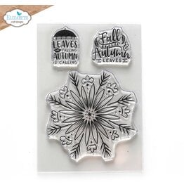 ELIZABETH CRAFT DESIGNS ELIZABETH CRAFT DESIGNS AUTUMN LEAVES CLEAR STAMP SET