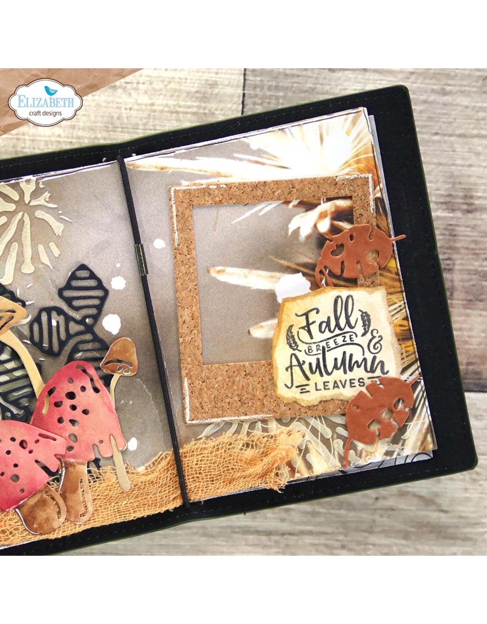 ELIZABETH CRAFT DESIGNS ELIZABETH CRAFT DESIGNS AUTUMN LEAVES CLEAR STAMP SET