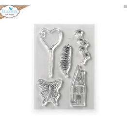 ELIZABETH CRAFT DESIGNS ELIZABETH CRAFT DESIGNS HOME GARDEN CLEAR STAMP SET