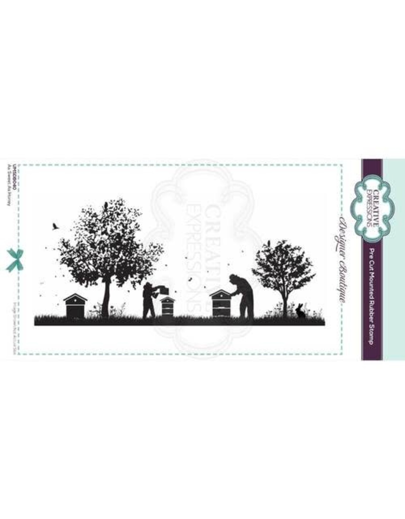 CREATIVE EXPRESSIONS CREATIVE EXPRESSIONS DESIGNER BOUTIQUE AS SWEET AS HONEY RUBBER STAMP