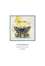 PINK INK PINK INK DESIGNS WEE FOLK THE DRUMMER ACRYLIC STAMP SET