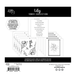 LDRS CREATIVE LDRS CREATIVE LILY 6x6 TONER COLLECTION 12PG