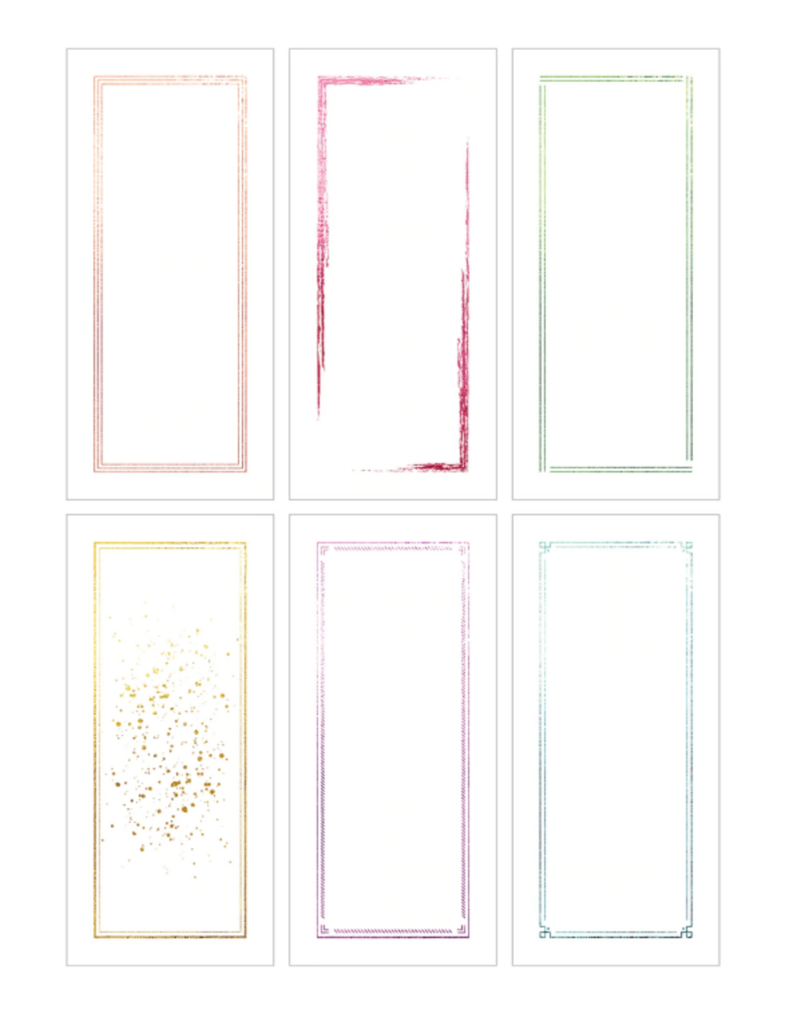 LDRS CREATIVE LDRS CREATIVE SLIMLINE FRAMES TONER COLLECTION 4x9 12PG