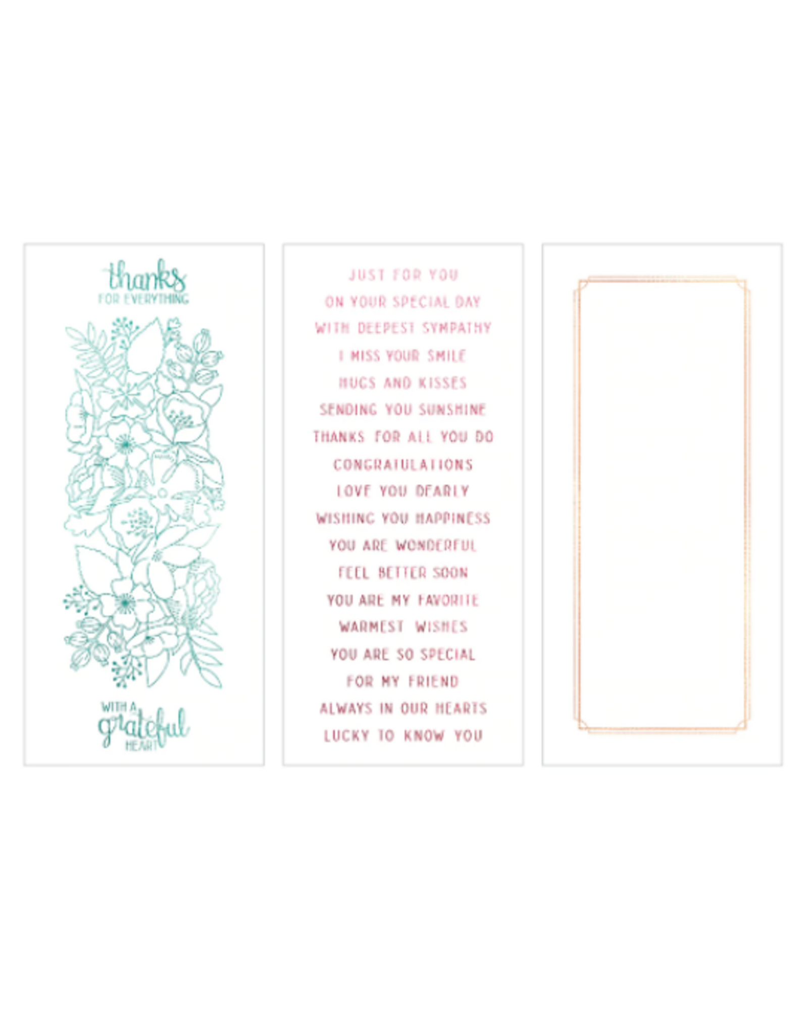 LDRS CREATIVE LDRS CREATIVE THANKFUL FLOWERS TONER COLLECTION 4x9 12PG