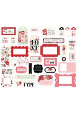CARTA BELLA CARTA BELLA BE MINE FRAMES AND TAGS