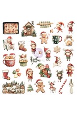 PRIMA PRIMA MARKETING TWINKLE & TREATS EPHEMERA DIE-CUTS 64/PK