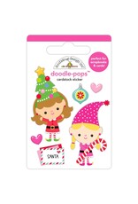 DOODLEBUG DESIGN DOODLEBUG PLAYFUL PIXIES DOODLE POPS 3D STICKER