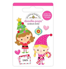 DOODLEBUG DESIGN DOODLEBUG PLAYFUL PIXIES DOODLE POPS 3D STICKER