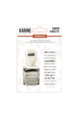 LES ATELIERS DE KARINE LES ATELIERS DE KARINE FAMILLE TAMPON À MOLETTE