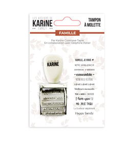 LES ATELIERS DE KARINE LES ATELIERS DE KARINE FAMILLE TAMPON À MOLETTE