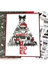 LES ATELIERS DE KARINE LES ATELIERS DE KARINE CHRISTMAS STREET URBAN WINTER CLEAR STAMP SET