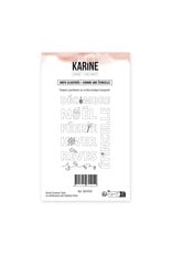 LES ATELIERS DE KARINE LES ATELIERS DE KARINE CARNET ENCHANTÉ COMME UNE ÉTINCELLE CLEAR STAMP SET
