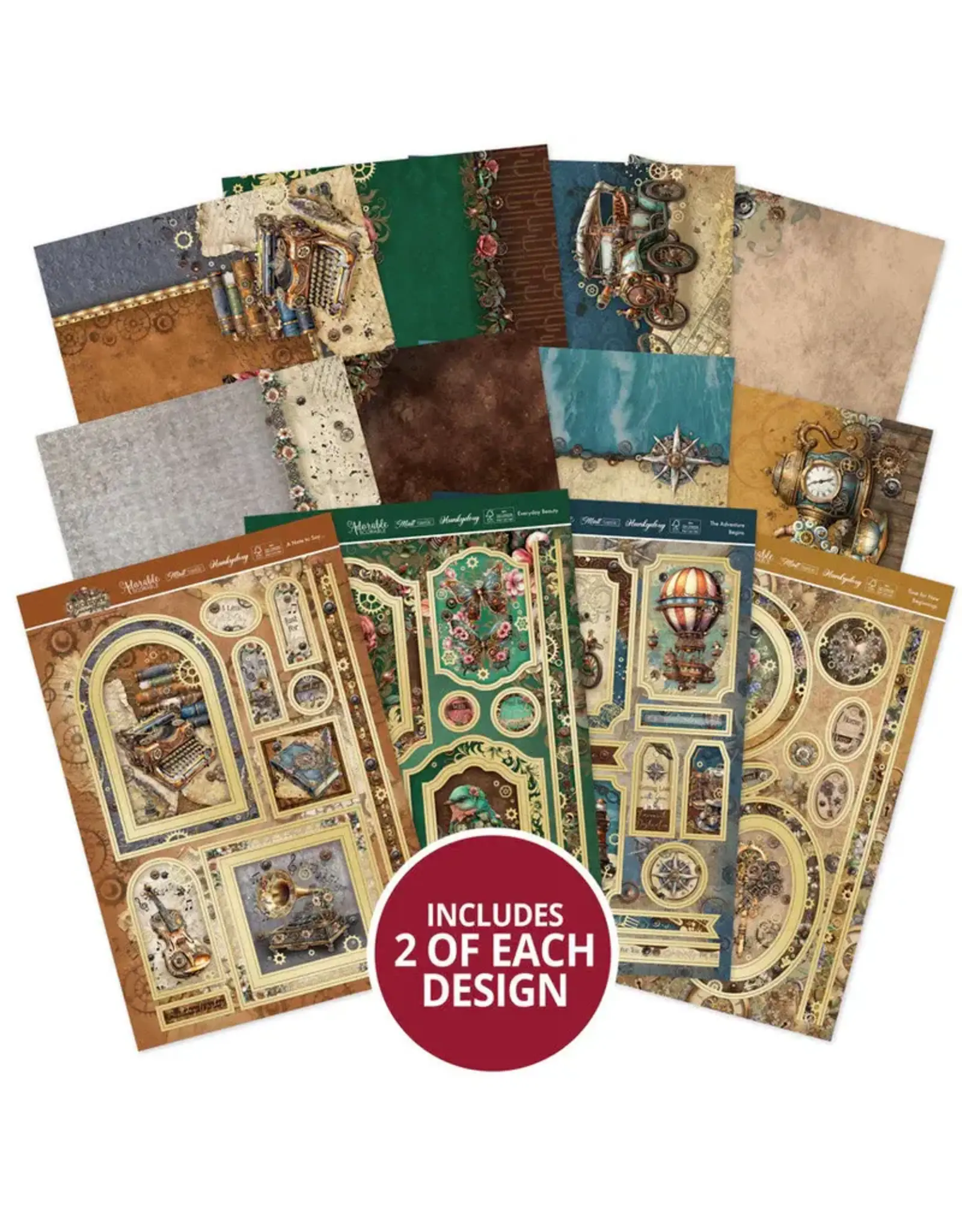 HUNKYDORY CRAFTS LTD. HUNKYDORY CLOCKWORK CURIOSITIES LUXURY TOPPER COLLECTION