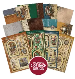 HUNKYDORY CRAFTS LTD. HUNKYDORY CLOCKWORK CURIOSITIES LUXURY TOPPER COLLECTION