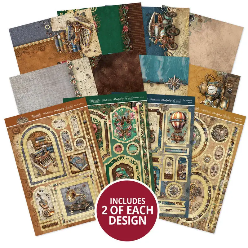 HUNKYDORY CRAFTS LTD. HUNKYDORY CLOCKWORK CURIOSITIES LUXURY TOPPER COLLECTION
