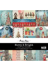 PAPER ROSE PAPER ROSE MERRY AND BRIGHT 12x12 PAPER COLLECTION