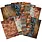 HUNKYDORY CRAFTS LTD. HUNKYDORY ADORABLE SCORABLE DESIGNER A4 CARD PACKS - ROUGH & READY 12 SHEETS