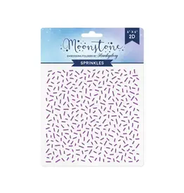 HUNKYDORY CRAFTS LTD. HUNKYDORY MOONSTONE SPRINKLES EMBOSSING FOLDER