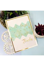 HUNKYDORY CRAFTS LTD. HUNKYDORY MOONSTONE GEOMETRIC TILES EMBOSSING FOLDER