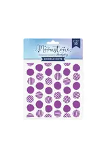 HUNKYDORY CRAFTS LTD. HUNKYDORY MOONSTONE DOODLE DOTS EMBOSSING FOLDER
