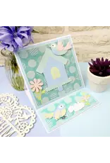 HUNKYDORY CRAFTS LTD. HUNKYDORY MOONSTONE DOODLE DOTS EMBOSSING FOLDER